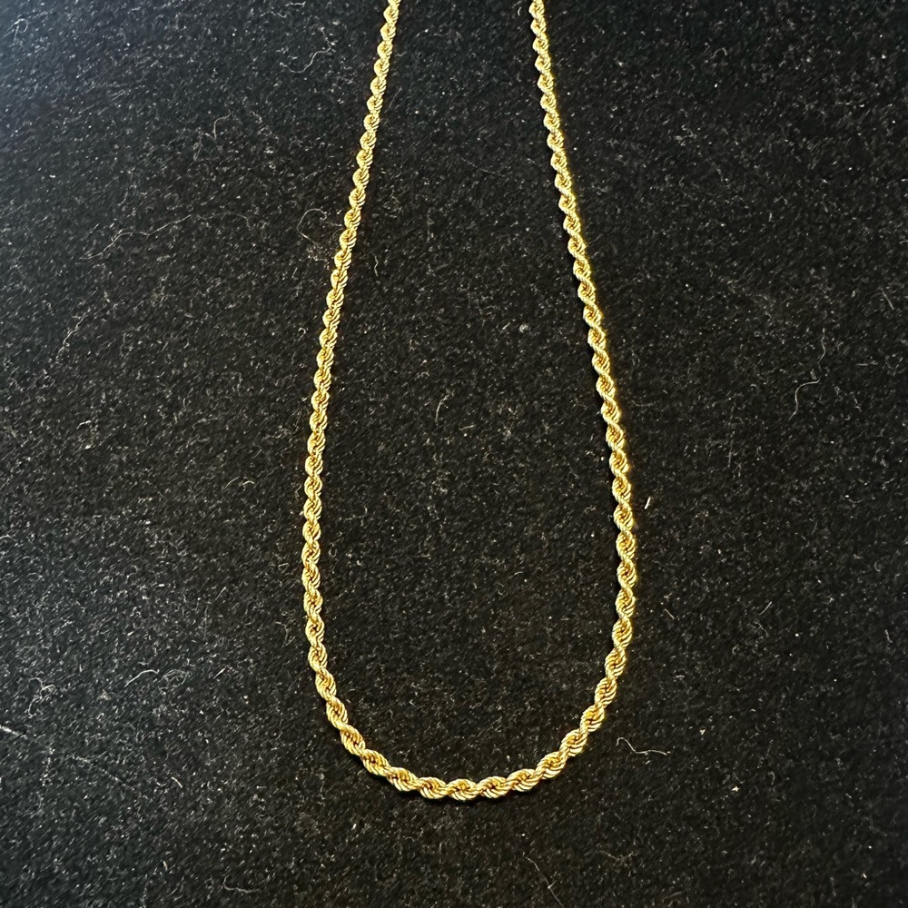 484423 - 14k YG Rope Chain